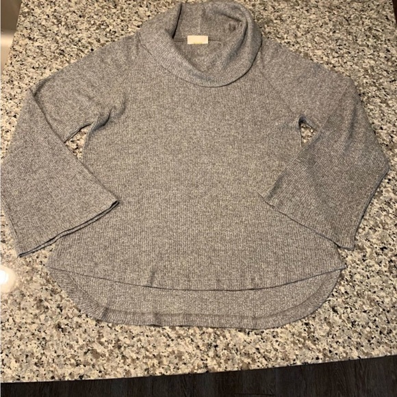 Anthropologie Sweater M Turtleneck Grey - Picture 3 of 10